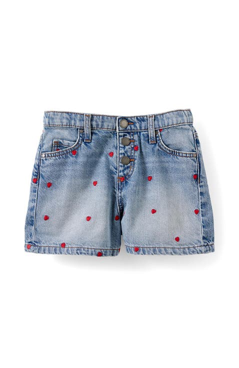 Kid's Snap Front Denim Short