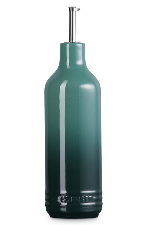 Le Creuset 20-ounce Signature Stoneware Oil Cruet In Green