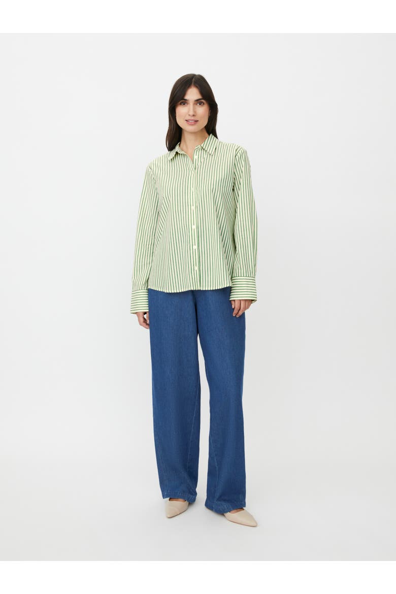 MaIryelle Striped Shirt, Alternate, color, Mint Green