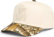 Friday Feelin’ Happy Camper Camouflage Twill Baseball Cap