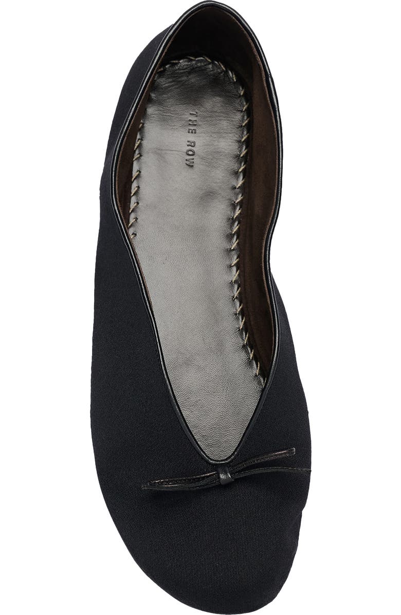 The Row Fay Wool Flat, Alternate, color, Black