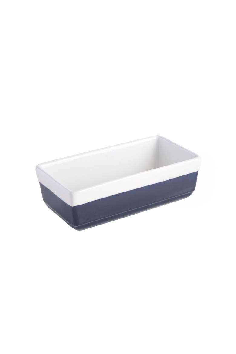 3-Piece Stoneware Baker Set, Oven-Safe Baking Dishes for Casseroles & Desserts, Alternate, color, Cobalt Blue