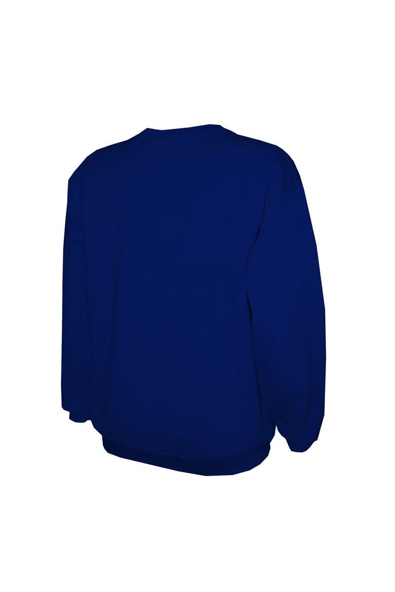 Men's Stitches Royal Texas Rangers Lightweight Crew Sweatshirt, Alternate, color, Royal