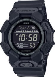 G-SHOCK GD010-1A1 Digital Resin Strap Watch, 51.9mm