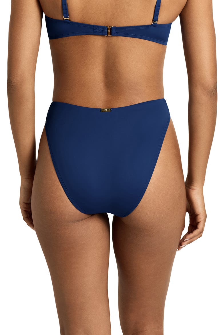 High Leg Bikini Bottoms, Alternate, color, BLUE SATURN