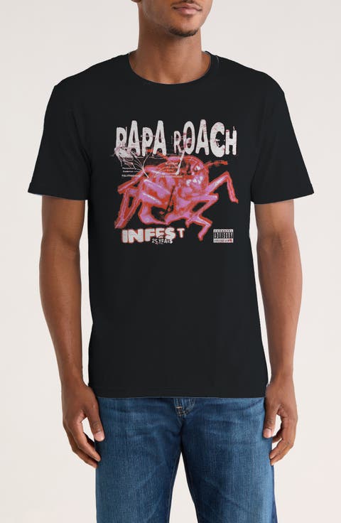 Papa Roach Heatmap Graphic T-Shirt
