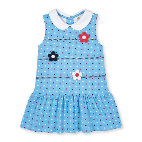 Printed Knit Dress With Flowers (Baby)