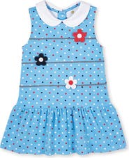 Florence Eiseman Printed Knit Dress With Flowers