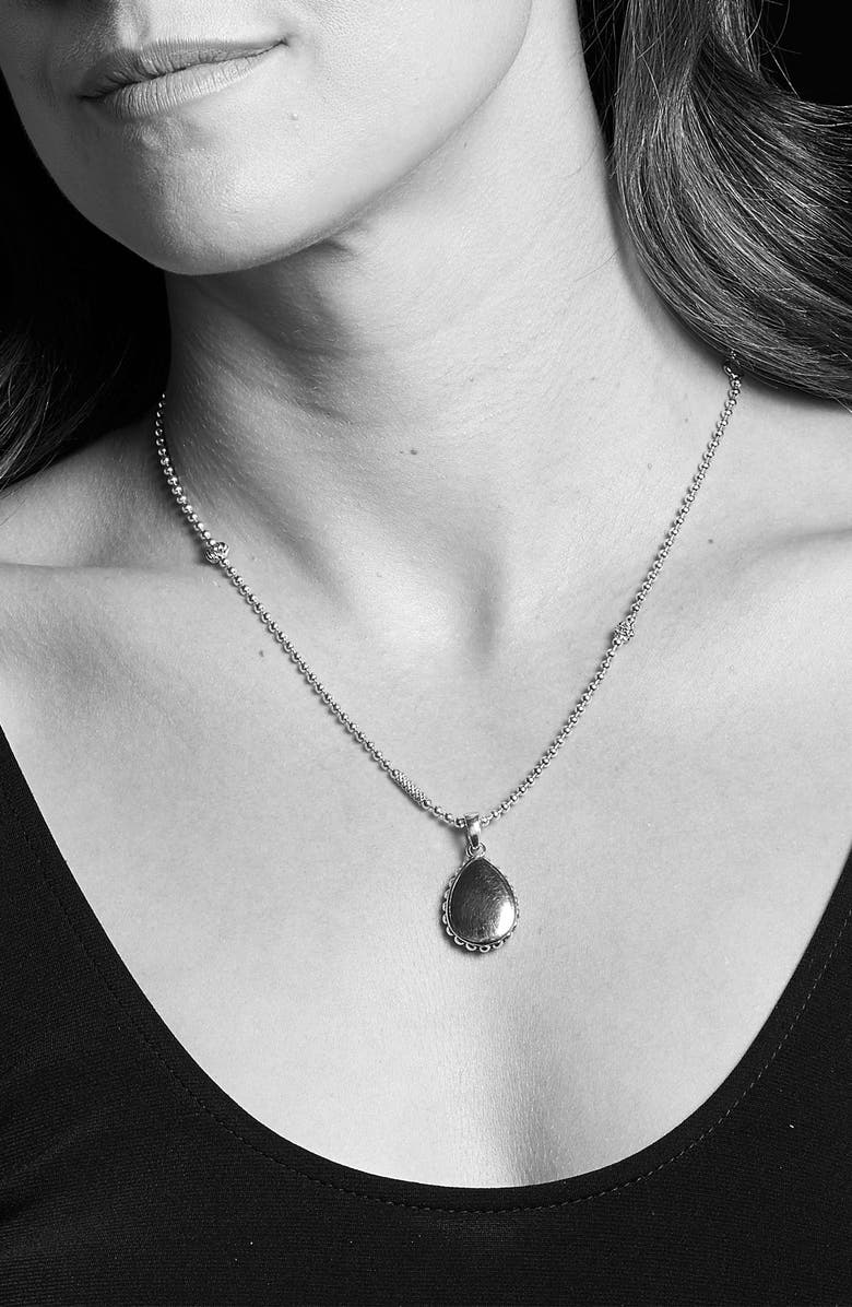 LAGOS Caviar High Bar Pendant Enhancer, Alternate, color,