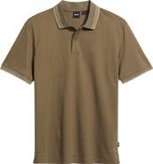 BOSS Parlay Tipped Cotton Polo