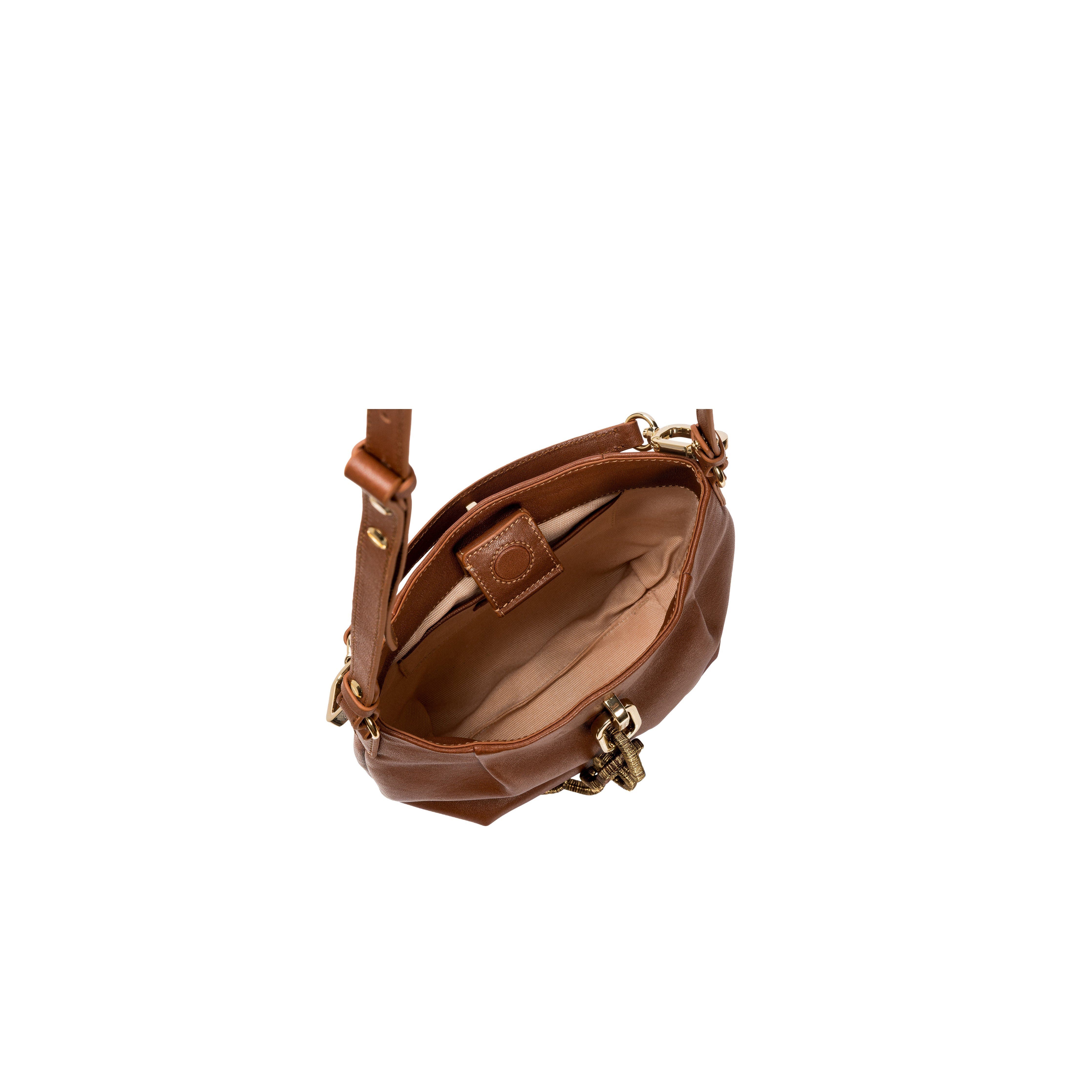 Catena Camello Small Shoulder Pouch, Alternate, color, Camello