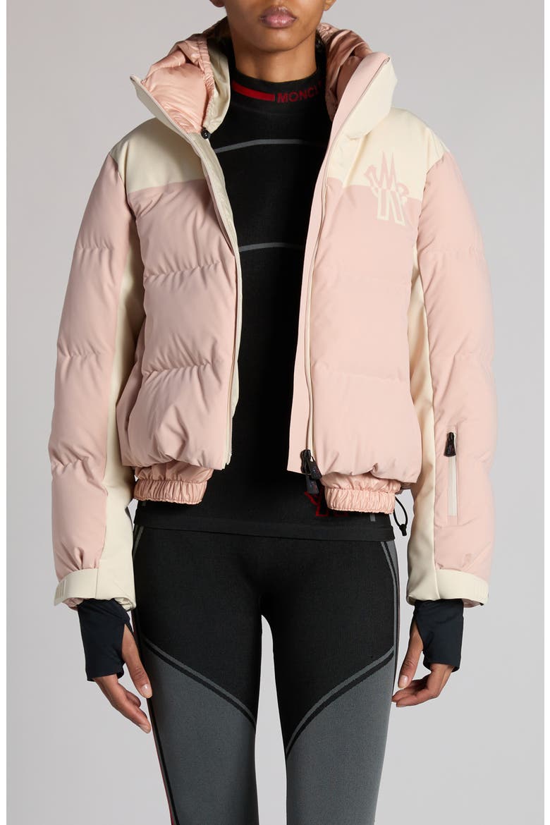 Stennes Down Bomber Jacket, Main, color, POUDRE/ TALCO