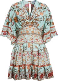 Camilla Weaving Worlds Floral Silk Dress