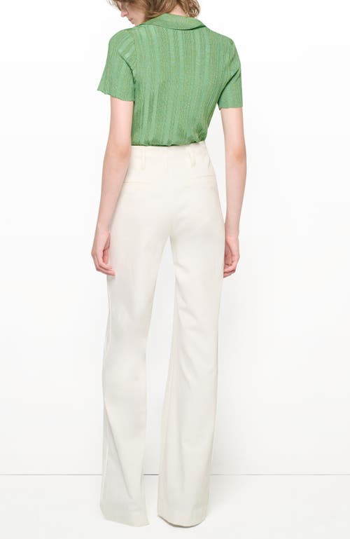 As B Y Df Casablanca Straight Leg Jeans In White