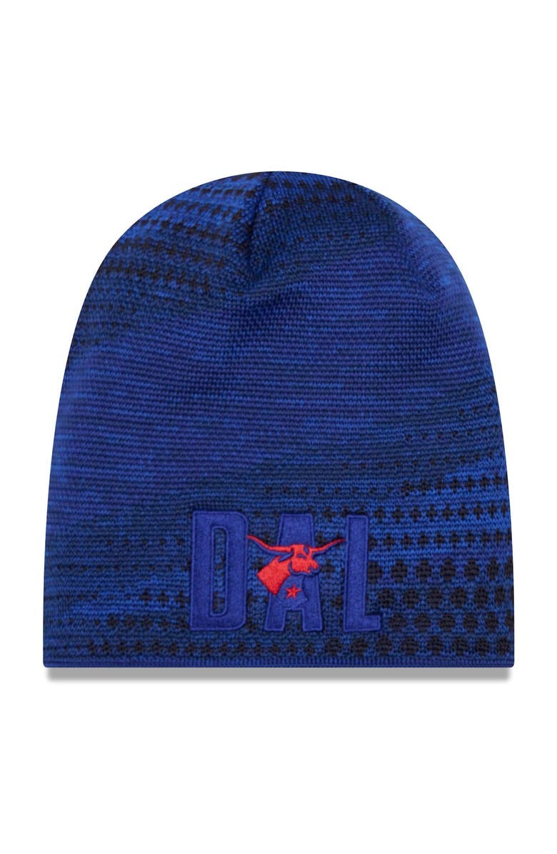 New Era Men's New Era Blue FC Dallas Kick Off Knit Beanie, Main, color, 