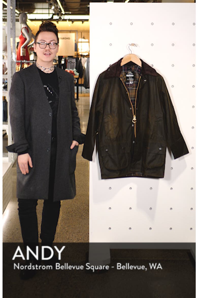 'Classic Beaufort' Relaxed Fit Waxed Cotton Jacket video