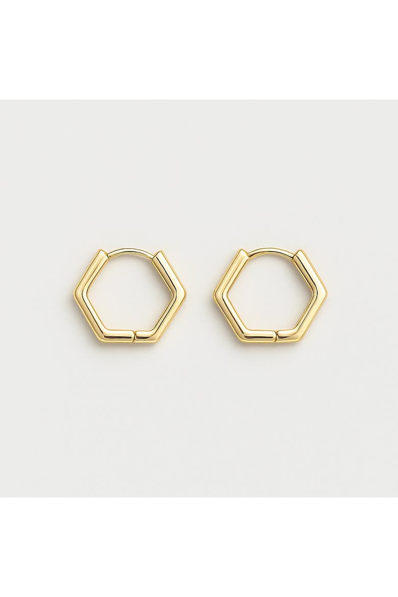 The Wentworth Petite Hoops, Main, color, Gold