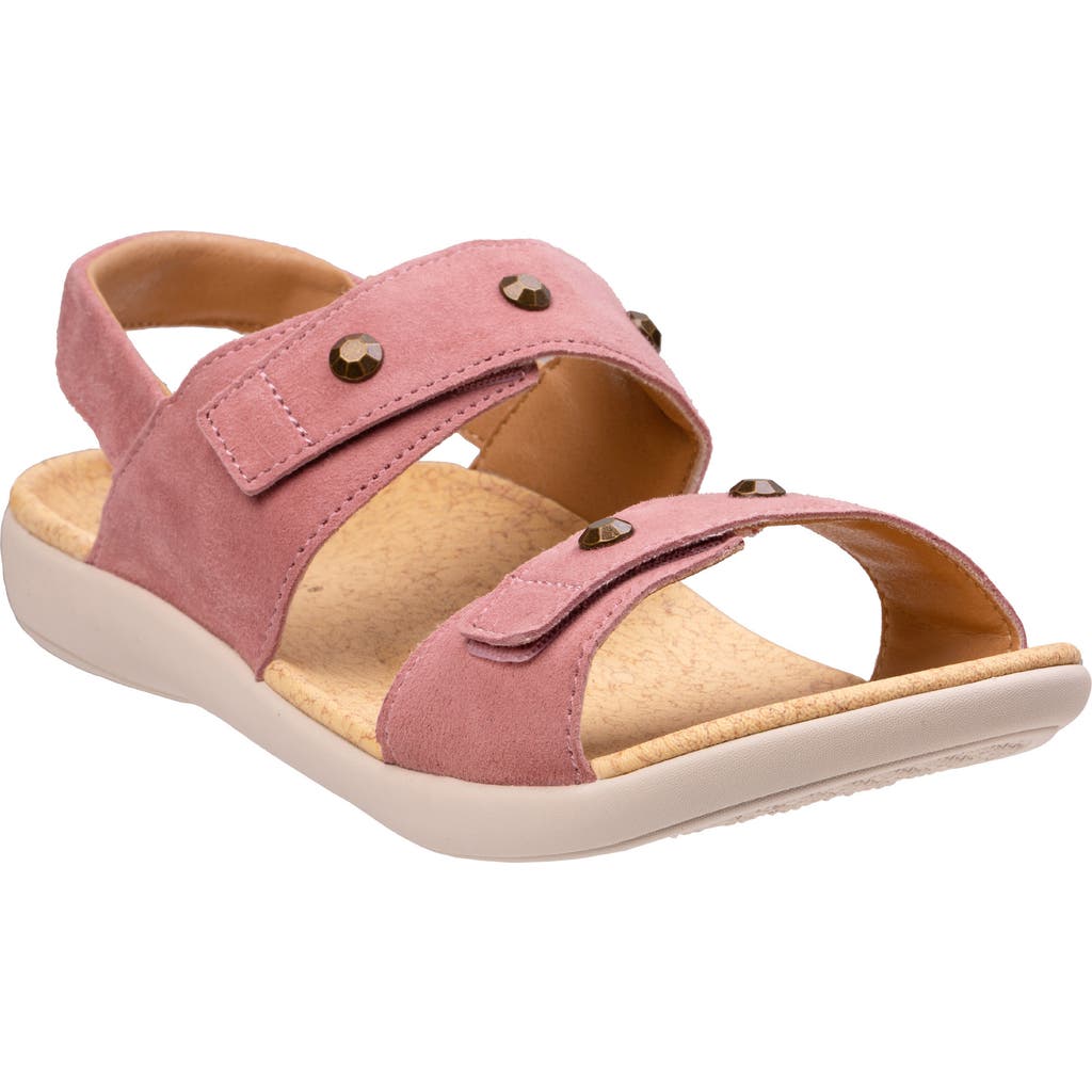 Revitalign Terra Slingback Sandal In Rose Tan