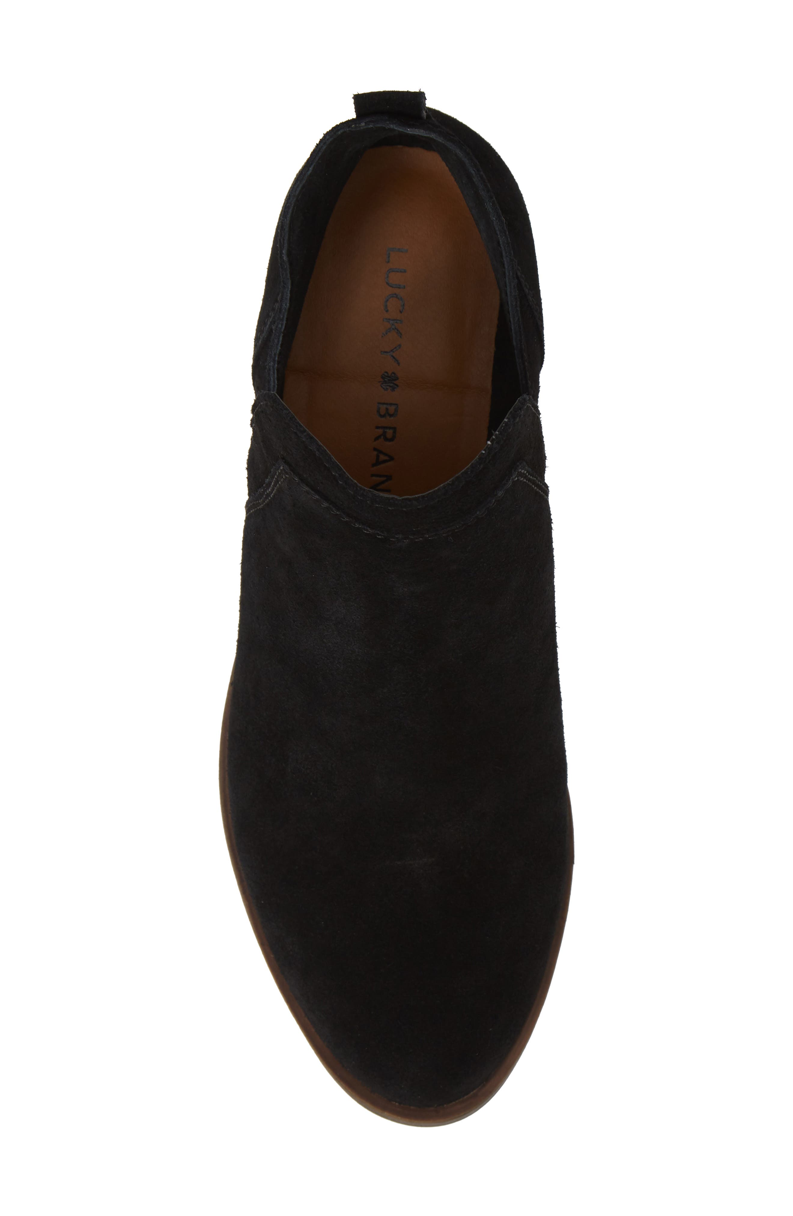 Lucky Brand Bebhina Waterproof Western Bootie, Alternate, color, 