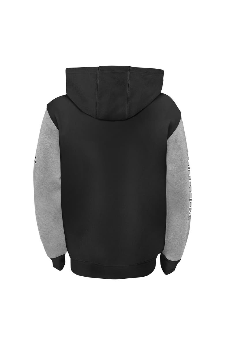 Outerstuff Toddler Black Chicago White Sox Postcard Full-Zip Hoodie, Alternate, color, Black