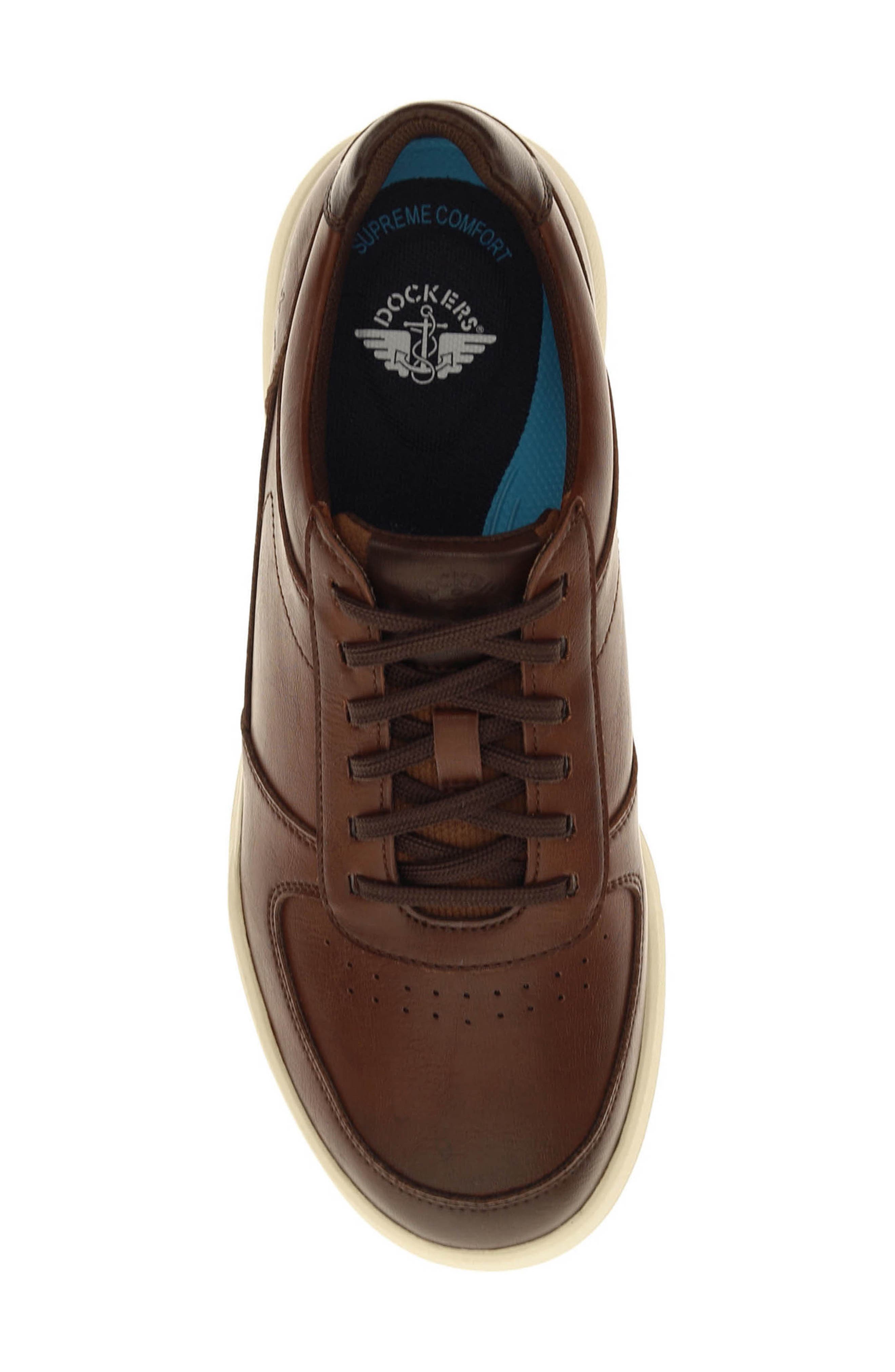 Brad Sneaker, Alternate, color, COGNAC