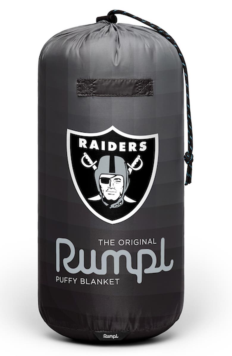 Rumpl Original Las Vegas Raiders Quilted Recycled Polyester Blanket, Alternate, color,