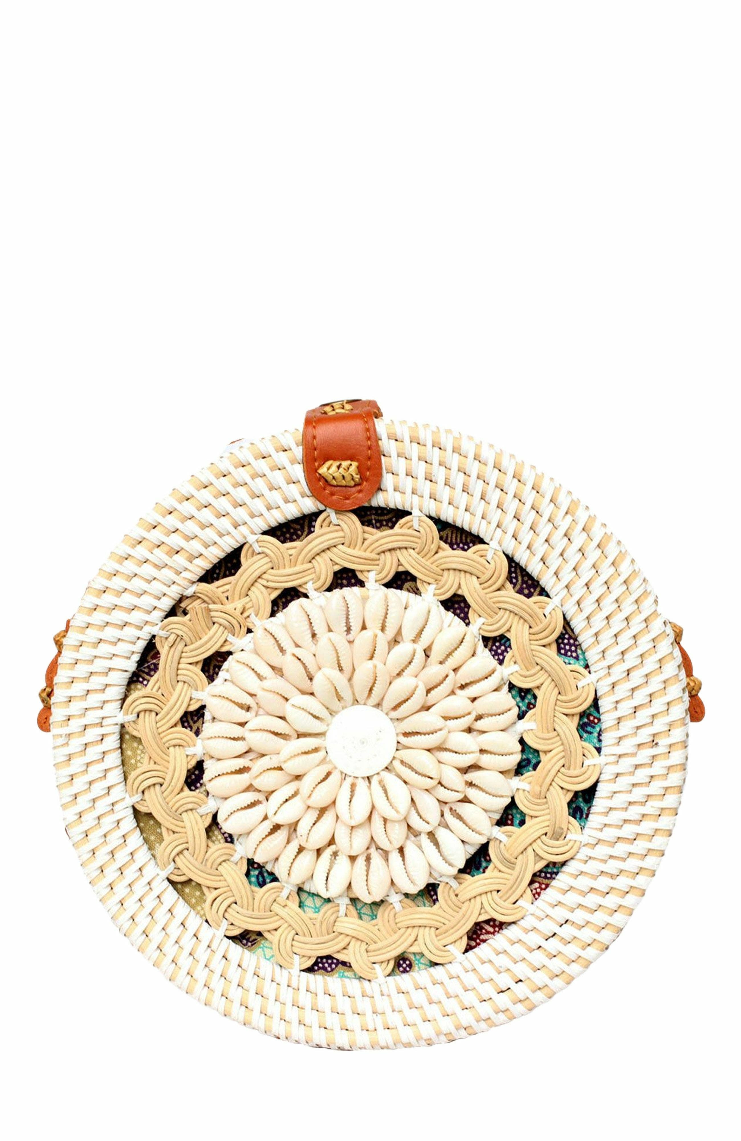 Ata Braid Kauri Crossbody Bag, Main, color, Natural