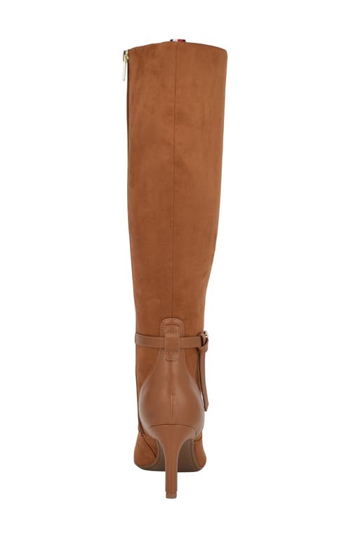 Tommy Hilfiger Jullie Knee High Boot In Medium Brown