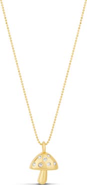 SHYMI Mushroom Charm Necklace