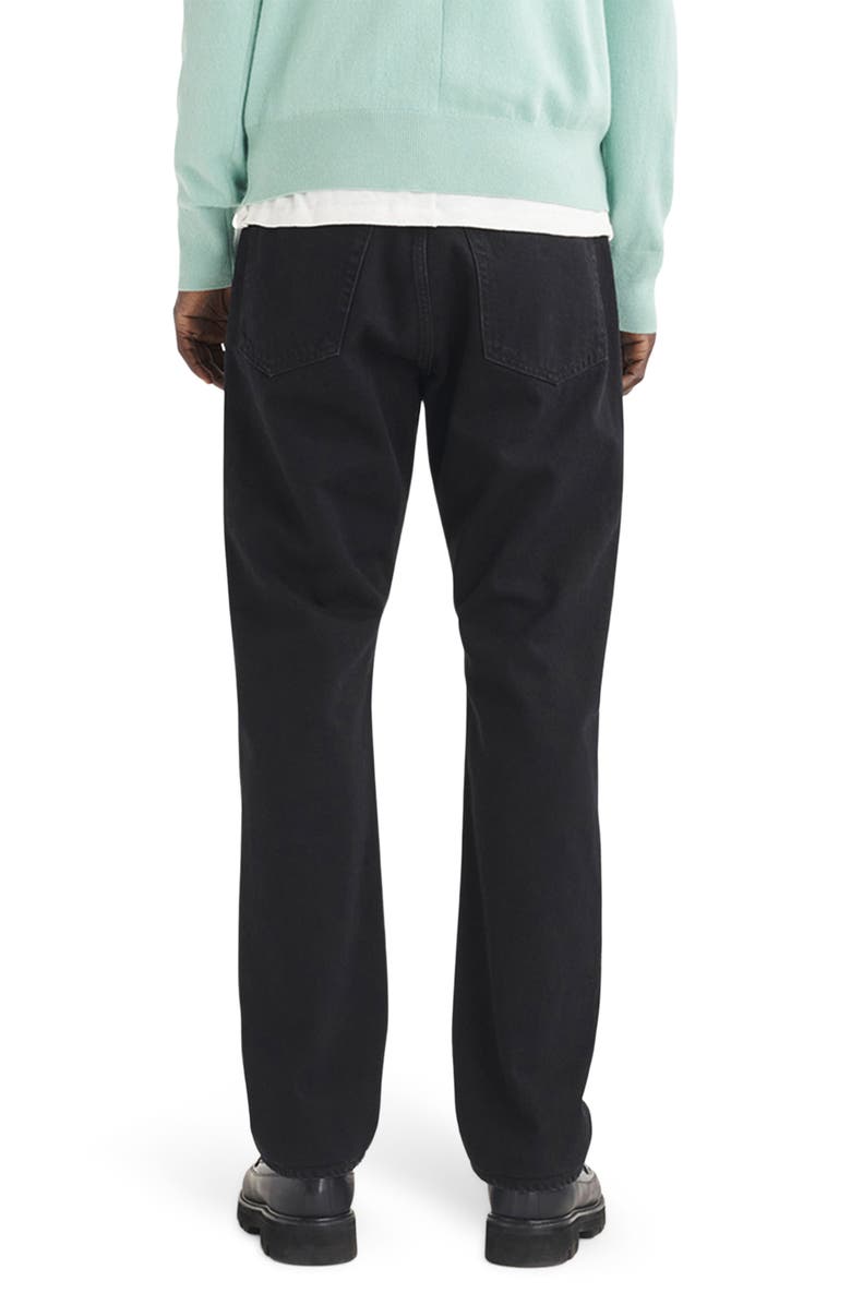 rag & bone Fit 4 Authentic Rigid Straight Leg Jeans, Alternate, color, Rinse