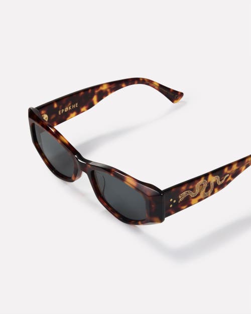 Epokhe Guilty Sunglasses In Brown