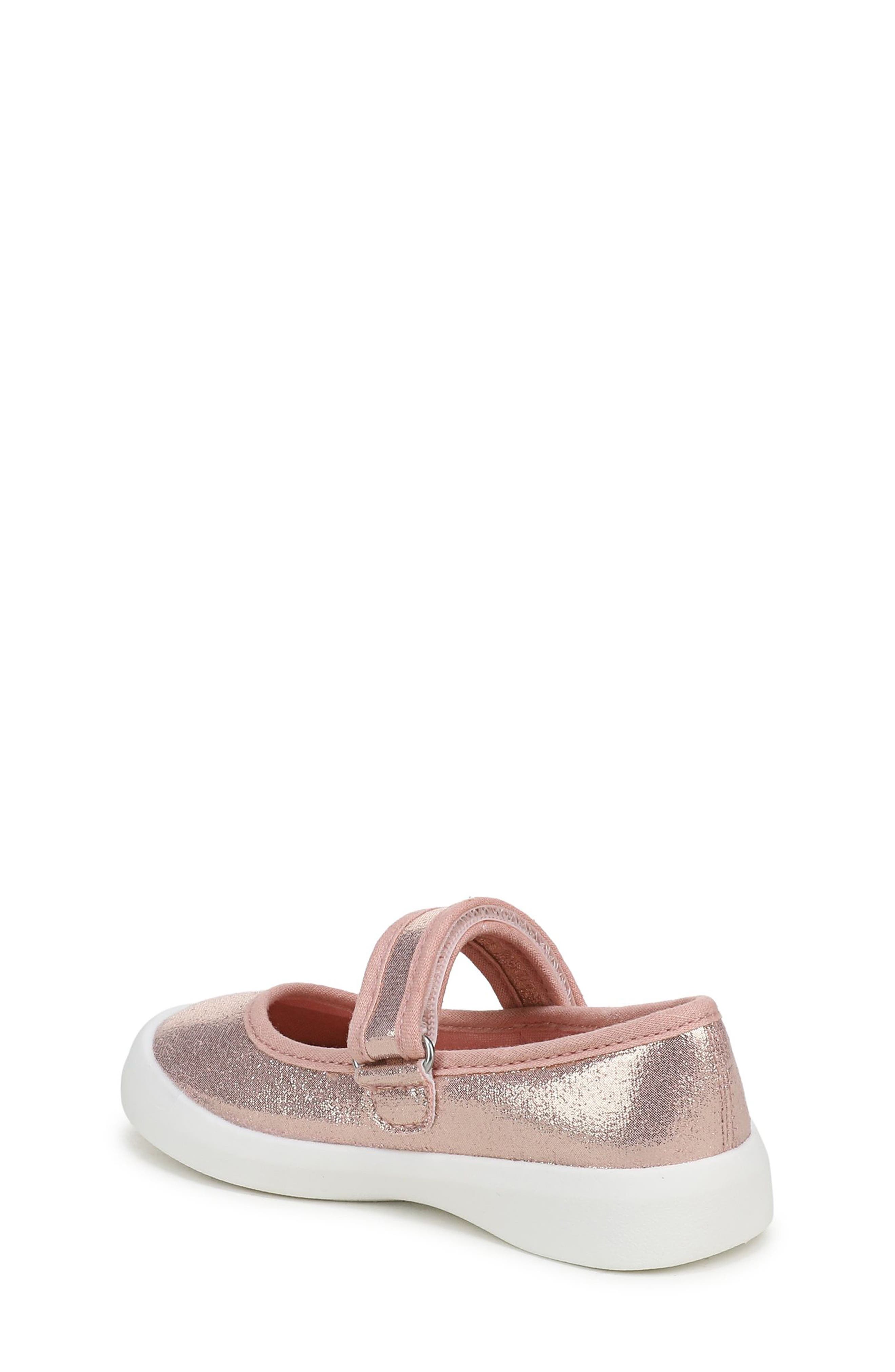 Blowfish Malibu Kids' Brave Mary Jane Sneaker, Alternate, color, Blush Metallic