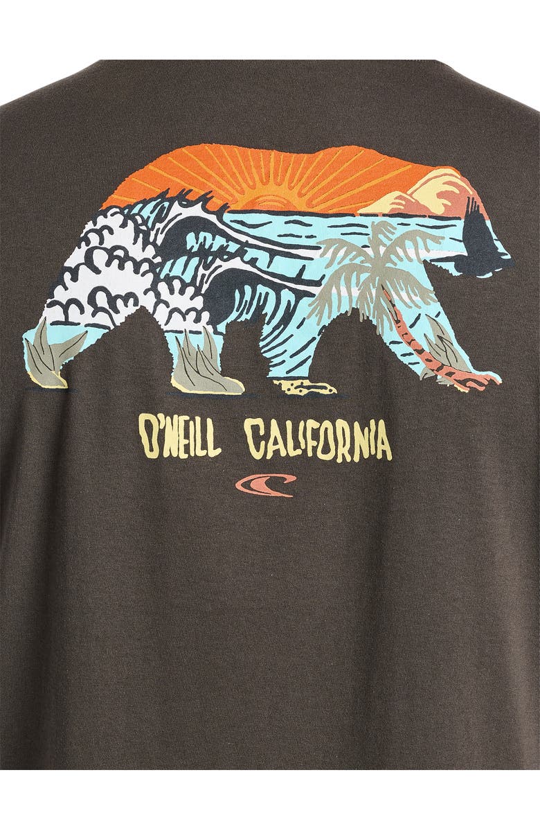O'Neill Big & Tall California Republic Graphic Tee, Alternate, color, 