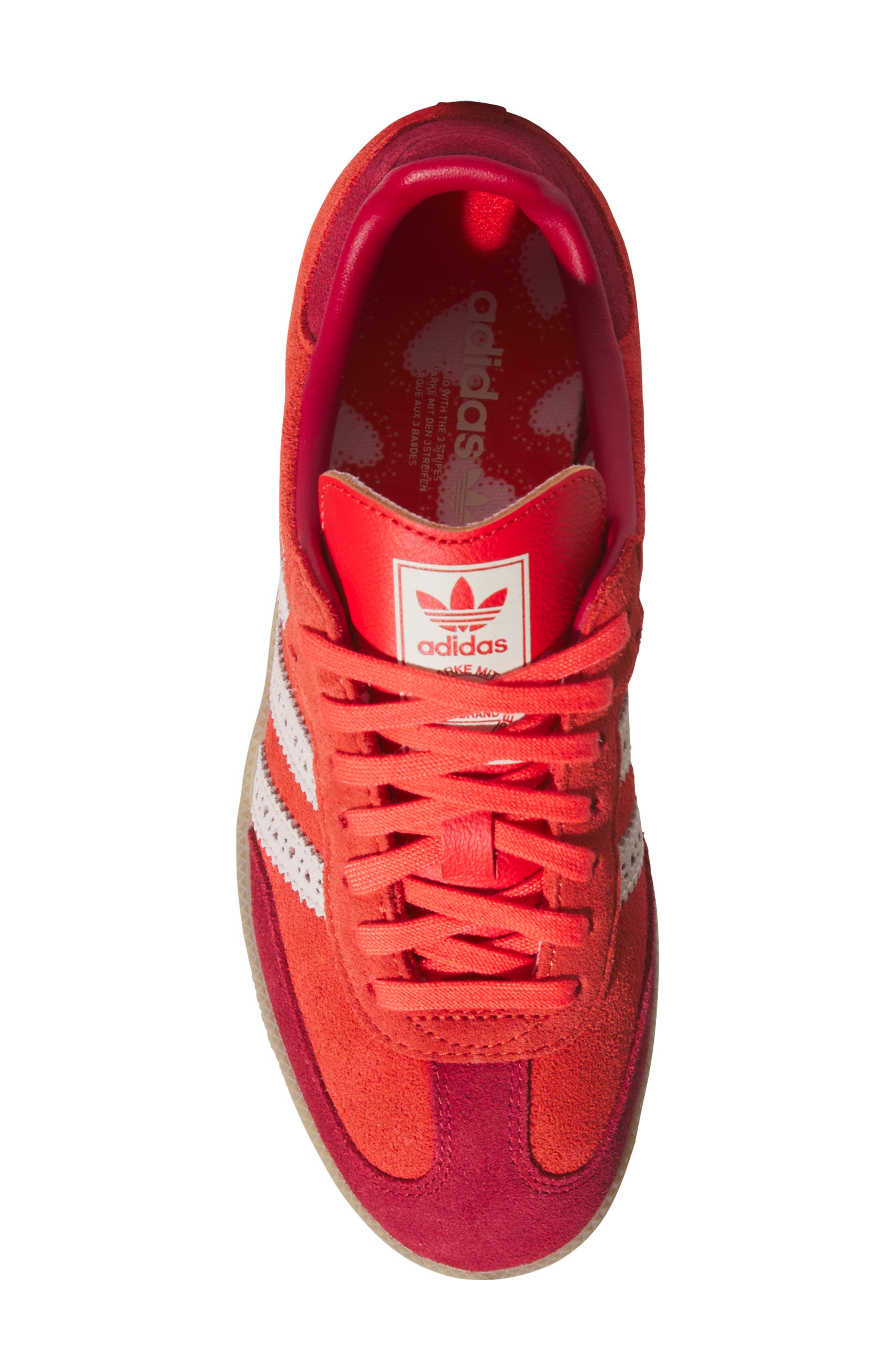 adidas Kids' Samba OG Sneaker, Alternate, color, Bright Red