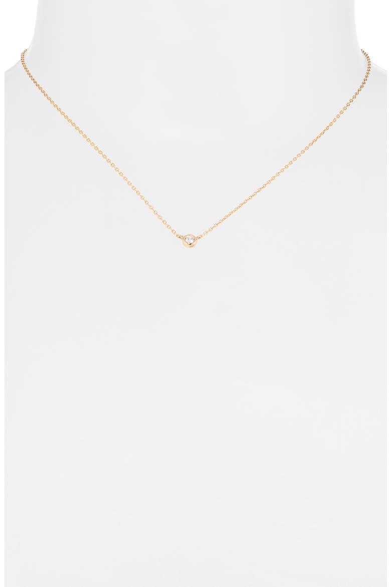 Crystal Pendant Necklace, Alternate, color, GOLD
