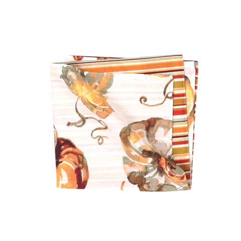 Watercolor Pumpkin Napkin Set of 6