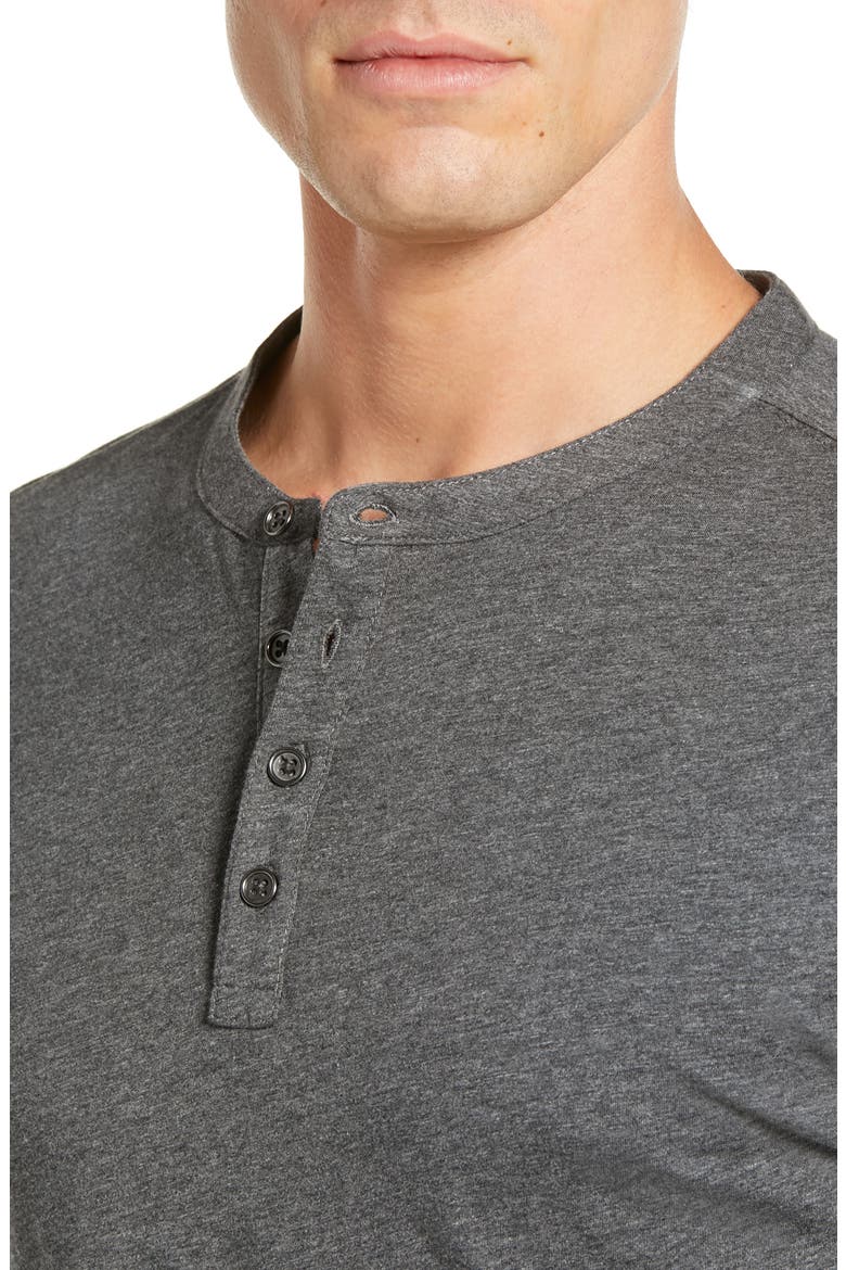 Flynn Long Sleeve Henley, Alternate, color, CHARCOAL