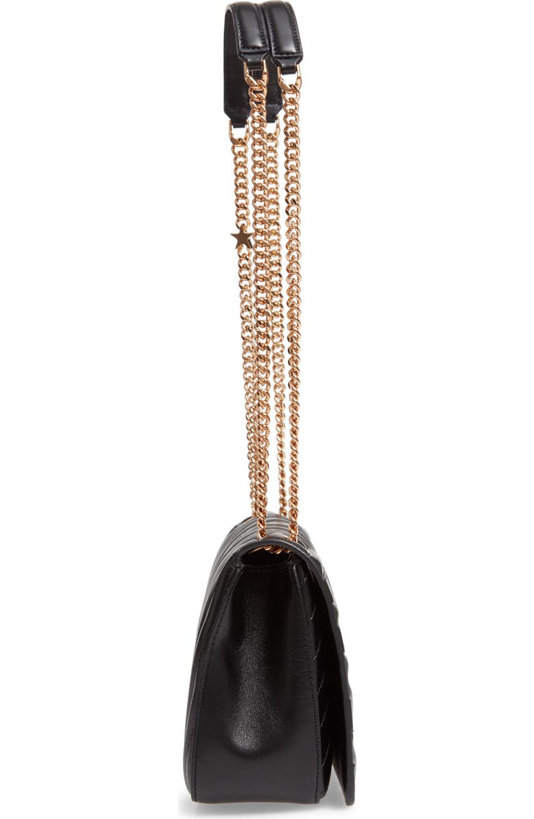 Stella McCartney Star Faux Leather Crossbody Bag, Alternate, color,