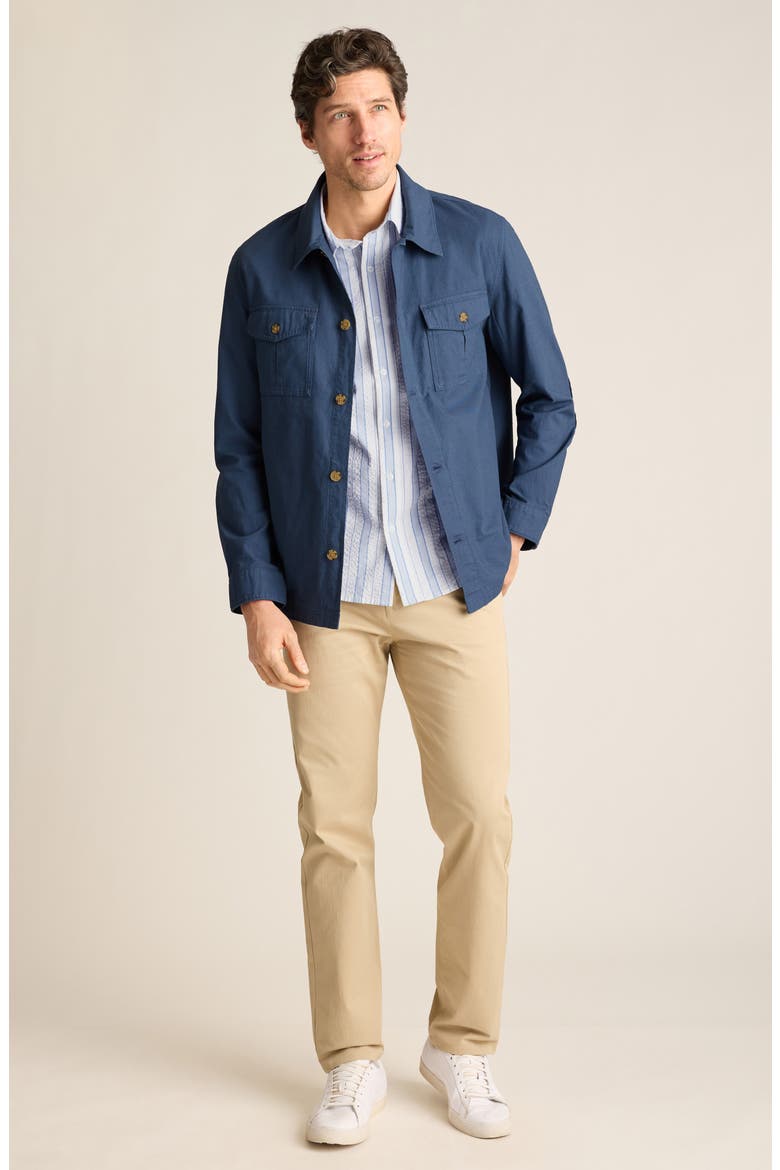 One Fit Shirt Jacket, Alternate, color, FRENCH BLUE
