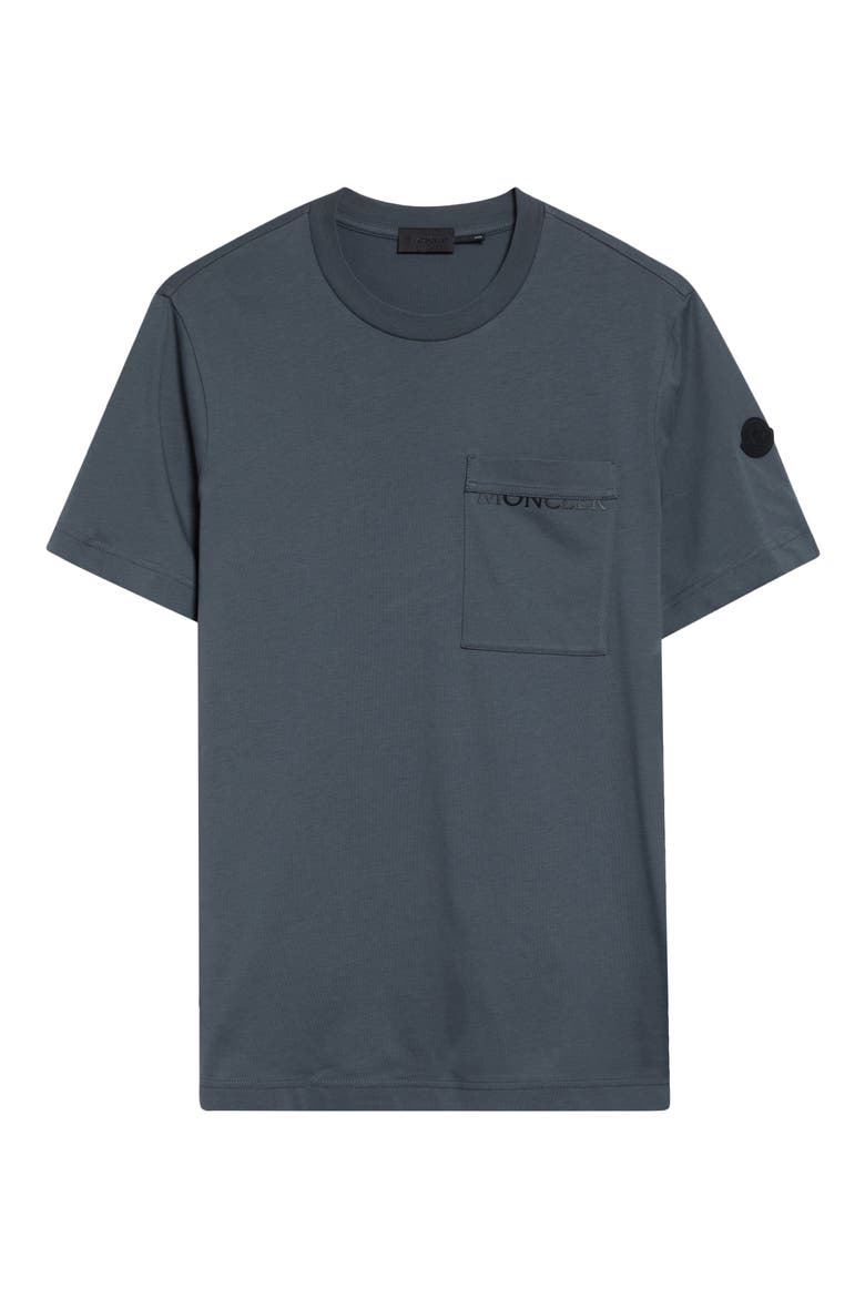 Logo Pocket T-Shirt, Main, color, GREY