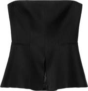 AllSaints Charley Strapless Top