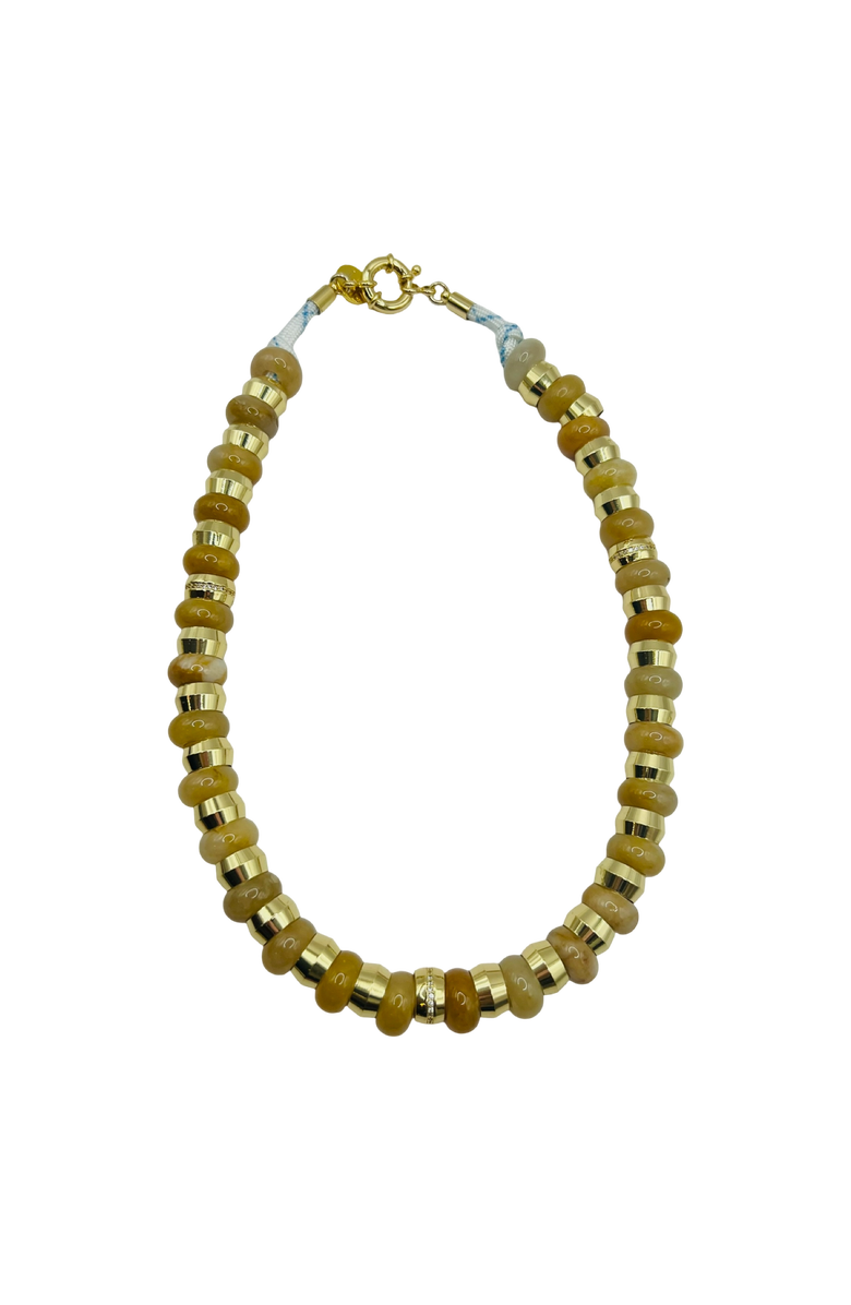 HOLST+LEE Semi Precious Necklace, Main, color, Jasper