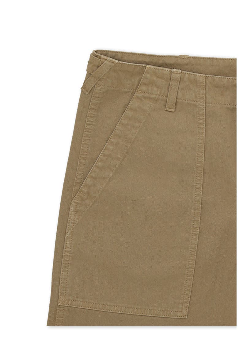 Newfatigue Herringbone Cotton Fatigue Trousers, Alternate, color, BEIGE