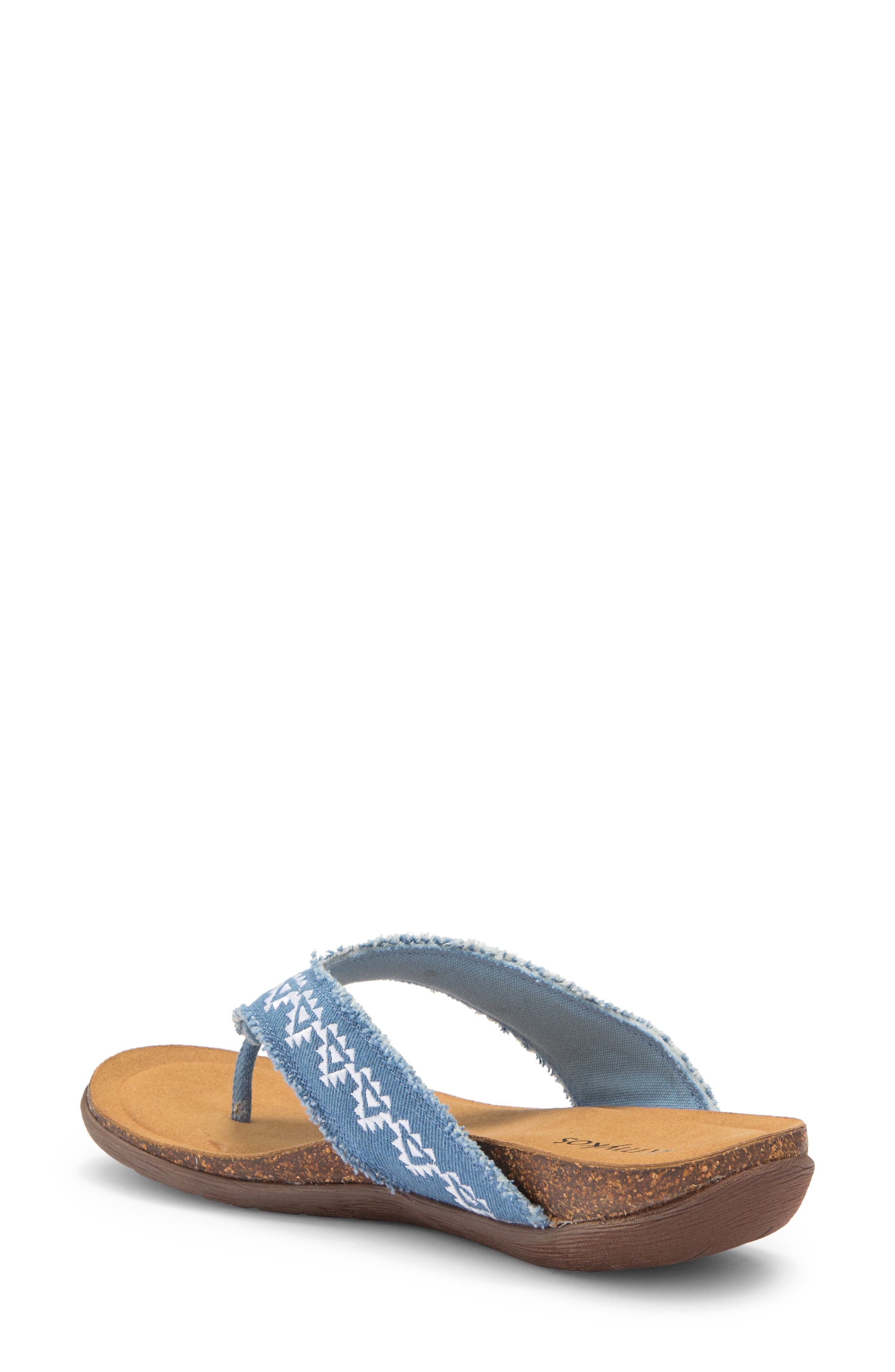 Jovie Flip Flop, Alternate, color, DENIM BLUE