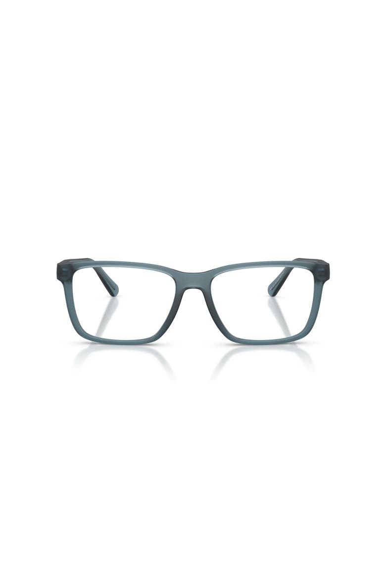 54mm Rectangle optical glasses, Alternate, color, Blue