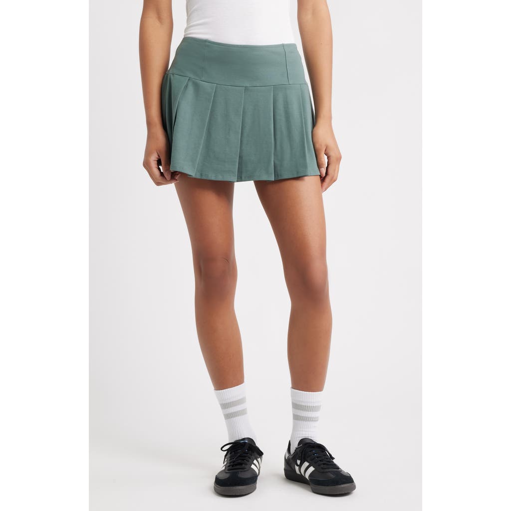 Bp. Pleated Miniskort In Green