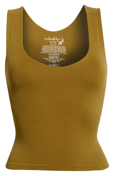 Clean Lines Seamless Crop Muscle Tank