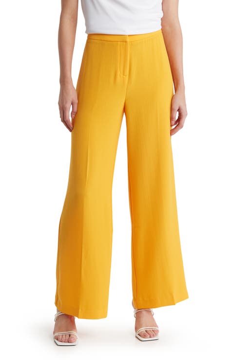 Wide Leg Crepe Pants