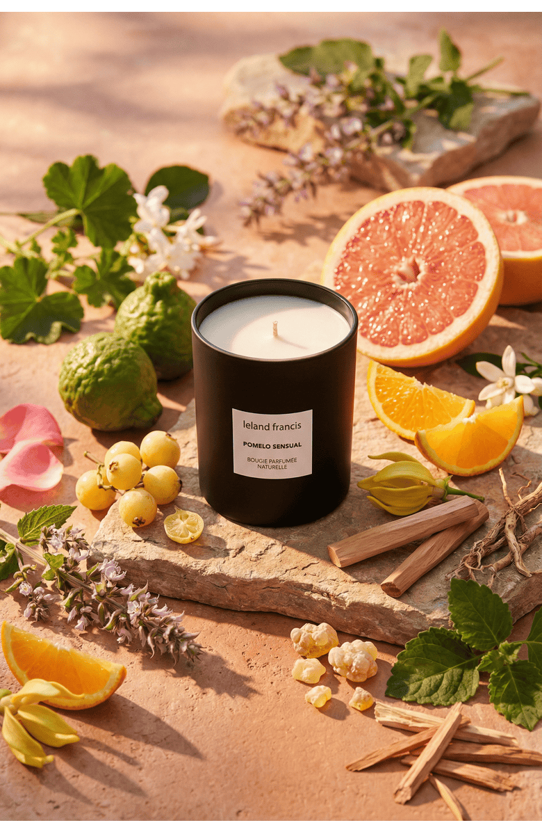 leland francis Pomelo Sensual - Bougie Parfumée Naturelle Candle, Alternate, color, NO COLOR