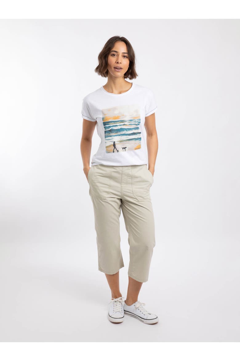 Anyar 3/4 Length Ripstop Trousers, Alternate, color, Oyster